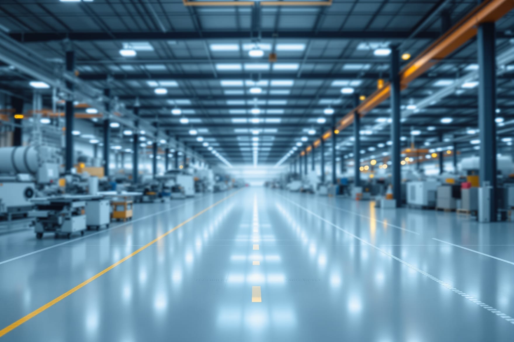 A manufacturing floor, representing Israeli company operations established across the Southeastern states